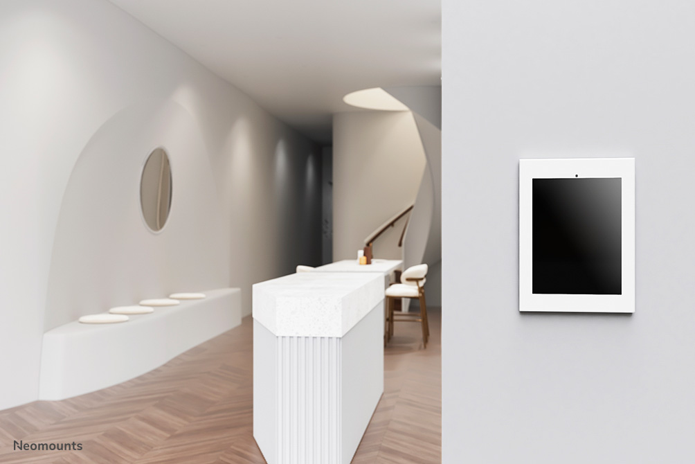 Neomounts WL15-660WH1 Support mural pour tablette 12.9" - verrouillable